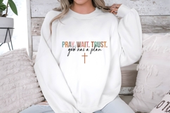 God Has a Plan Svg Design Product Image 2