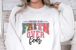 Faith Over Fear Svg Design Product Image 2