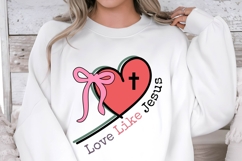 Love Like Jesus Svg Design Product Image 2