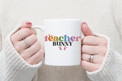 Teacher Bunny Svg, Easter Svg, Bunny Svg Product Image 3