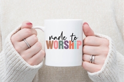 Made to Worship Svg, Bible Quotes Christian Svg Product Image 2