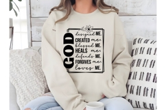 Elegant Boho Christian Svg, God Svg, Bible Svg Product Image 3