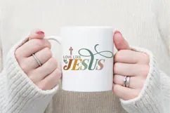 Love Like Jesus Svg, God Svg, Religious Svg Product Image 4