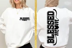 Blessed Mom Svg, Mother's Day Svg, Mom Shirt Svg Product Image 2