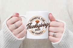 Thanksgiving 2025 Svg, Autumn Svg, Fall Svg Designs Product Image 3