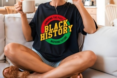 Honoring The Past Inspiring Future Svg, Black History Svg Product Image 1