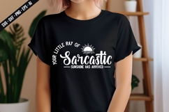 Your Little Ray Of Sarcastic Sunshine Has Arrived Svg Design Product Image 3
