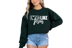 Love like Jesus Svg, Christian Svg Product Image 3