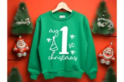 My First Christmas Svg, Christmas Svg, Xmas Svg Product Image 3