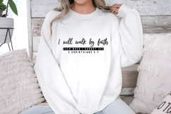 i will walk by faith Svg Design Product Image 2