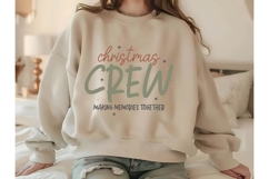 Christmas Crew Svg, Christmas Svg, Xmas Svg Designs Product Image 3