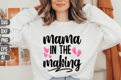Pregnancy Svg Bundle, Pregnant Woman Svg, Mom Life Svg Product Image 10