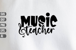 Music Teacher Svg, Music Lovers Svg Product Image 1