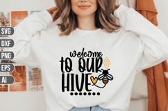 Bee Svg Bundle, Honey Bee Svg, Queen Bee Svg Product Image 6