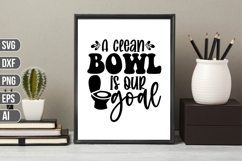 Bathroom SVG Bundle, Washroom Svg, Funny Bathroom Svg Product Image 11