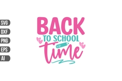 Back to School Time Svg, Teacher Svg Product Image 1