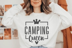 Camping Queen Svg, Camping Vibes Svg Designs Product Image 3