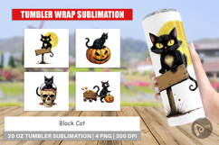 Tumbler Black Cat Product Image 1