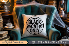 Halloween Round Sign SVG Bundle | Spooky Halloween Sign SVG Product Image 20