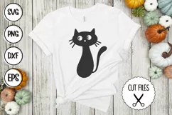 black cat svg