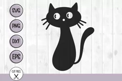 black cat svg