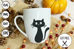 black cat svg