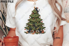 Black Cats Christmas PNG Product Image 2