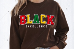 Black Excellence Tee Design, African American Pride PNG Product Image 5