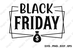 Black Friday SVG, Shopping Svg Product Image 1
