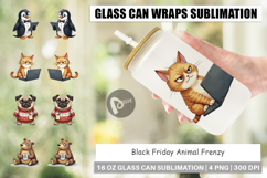 Black Friday Animal Frenzy Glass Can Product Image 1