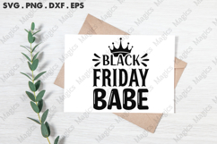 Black Friday Babe SVG, Black Friday SVG, Shopping Svg Product Image 3