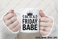 Black Friday Babe SVG, Black Friday SVG, Shopping Svg Product Image 4