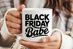 Black Friday Babe SVG, Black Friday SVG, Black Friday Shirt Product Image 4