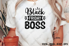 Black Friday Boss SVG, Black Friday SVG, Shopping Svg Product Image 2