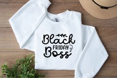 Black Friday Boss SVG Cut File Product Image 1