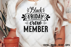 Black Friday Crew Member SVG, Black Friday SVG, Shopping Svg Product Image 2