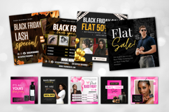 Black Friday Flyer Canva Editable Post Template Product Image 2