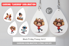 Black Friday Frenzy Earring Product Image 1