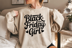 Black Friday Girl SVG, Black Friday SVG, Black Friday Shirt Product Image 2