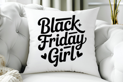 Black Friday Girl SVG, Black Friday SVG, Black Friday Shirt Product Image 5