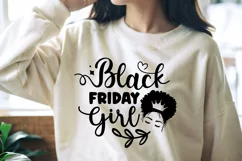 Black Friday Girl SVG, True Crime Queen SVG Design Product Image 2