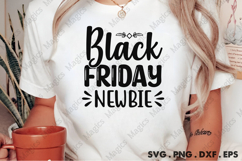 Black Friday Newbie SVG, Black Friday SVG, Shopping Svg Product Image 2