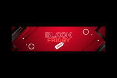 Black friday sale banner and poster background Product Image 2