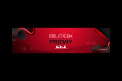 Black friday sale banner and poster template Product Image 2