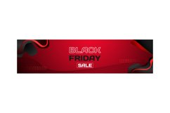 Black friday sale banner and poster template Product Image 1