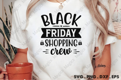 Black Friday Shopping Crew SVG, Black Friday SVG, Shopping Product Image 2