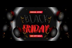 Black friday special sale template banner Product Image 2