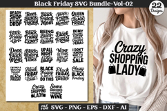 Black Friday SVG Bundle | Trendy Shopping &amp; Discount Designs Product Image 1