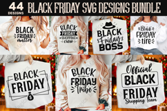 Black Friday Svg Designs Bundle, 44 Crafting Design Product Image 1