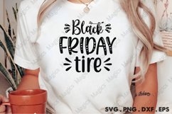 Black Friday Tire SVG, Black Friday SVG, Shopping Svg Product Image 2